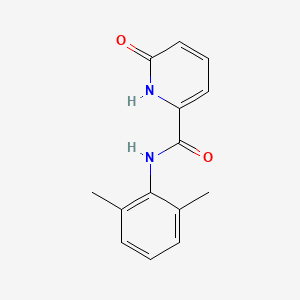 molecular formula C14H14N2O2 B2708566 N-(2,6-Dimethylphenyl)-6-oxo-1H-pyridine-2-carboxamide CAS No. 1982260-18-3