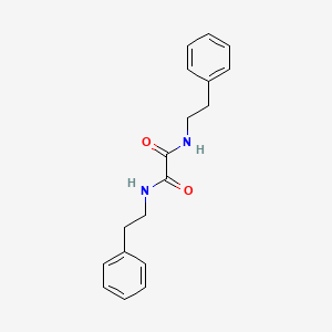 molecular formula C18H20N2O2 B2708609 N,N'-bis(2-phenylethyl)ethanediamide CAS No. 14040-79-0