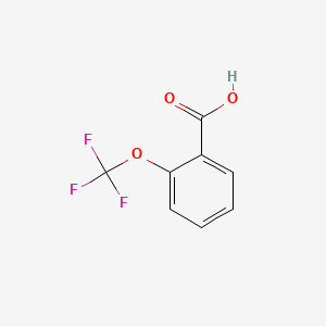 molecular formula C8H5F3O3 B2708616 2-(Trifluoromethoxy)benzoic acid CAS No. 150436-84-3; 1979-29-9