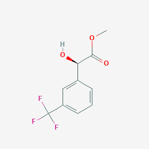 Methyl (2R)-2-hydroxy-2-[3-(trifluoromethyl)phenyl]acetate