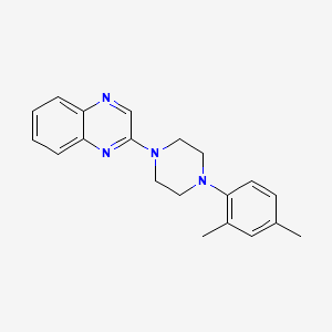 2-[4-(2,4-Dimethylphenyl)piperazin-1-yl]quinoxaline