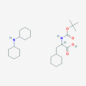 molecular formula C26H48N2O4 B2708790 Boc-beta-cyclohexyl-D-Ala-OH DCHA CAS No. 198470-07-4; 37462-62-7
