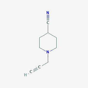1-Prop-2-ynylpiperidine-4-carbonitrile