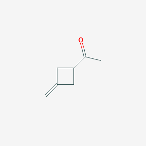 molecular formula C7H10O B2708863 1-(3-Methylenecyclobutyl)ethanone CAS No. 25303-66-6