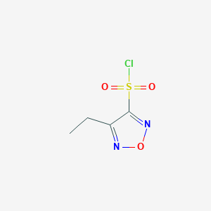 4-Ethyl-1,2,5-oxadiazole-3-sulfonyl chloride