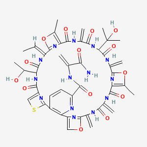 molecular formula C48H48N14O14S B2708884 Berninamycin C CAS No. 161263-49-6