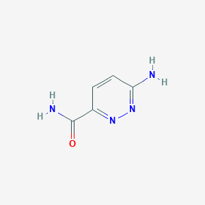 molecular formula C5H6N4O B2708899 6-Aminopyridazine-3-carboxamide CAS No. 98021-37-5