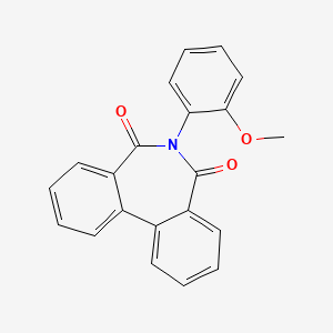 6-(2-Methoxyphenyl)benzo[d][2]benzazepine-5,7-dione