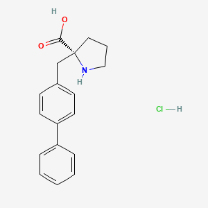 (R)-alpha-(4-biphenylmethyl)-proline-HCl