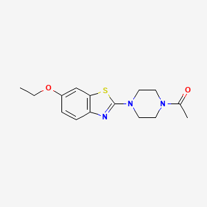 2-(4-Acetylpiperazin-1-yl)-6-ethoxy-1,3-benzothiazole