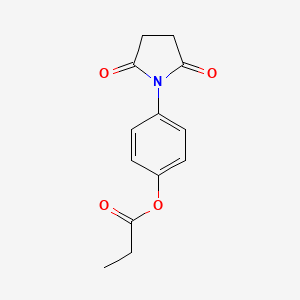 4-(2,5-Dioxo-1-pyrrolidinyl)phenyl propionate