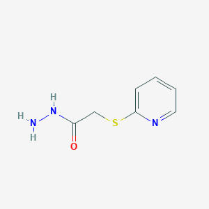 molecular formula C7H9N3OS B2709009 2-(Pyridin-2-ylthio)acetohydrazide CAS No. 104496-91-5
