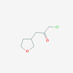 1-Chloro-3-(oxolan-3-yl)propan-2-one