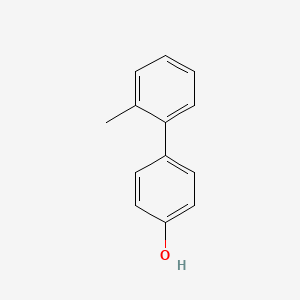 molecular formula C13H12O B2709039 4-(2-Methylphenyl)phenol CAS No. 38262-85-0