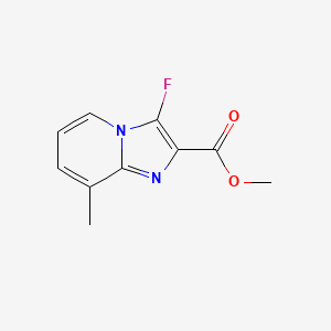 Methyl 3-fluoro-8-methylimidazo[1,2-a]pyridine-2-carboxylate