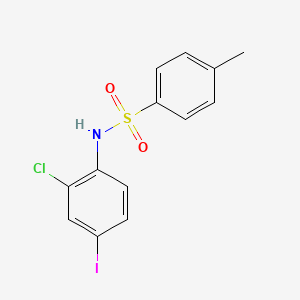 N-(2-chloro-4-iodophenyl)-4-methyl-benzenesulfonamide
