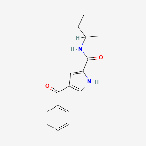 4-benzoyl-N-butan-2-yl-1H-pyrrole-2-carboxamide