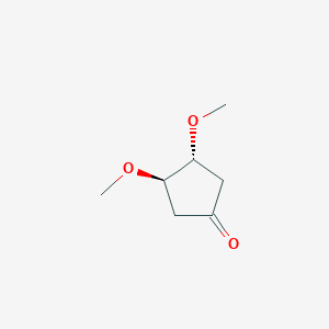 (3R,4R)-3,4-Dimethoxycyclopentan-1-one