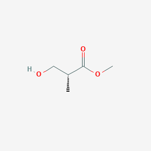 molecular formula C5H10O3 B027092 (R)-3-羟基-2-甲基丙酸甲酯 CAS No. 72657-23-9