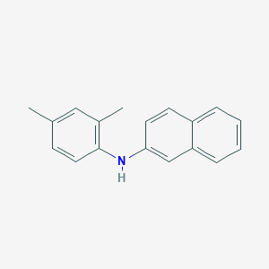 molecular formula C18H17N B2709202 N-(2,4-dimethylphenyl)naphthalen-2-amine CAS No. 306993-17-9