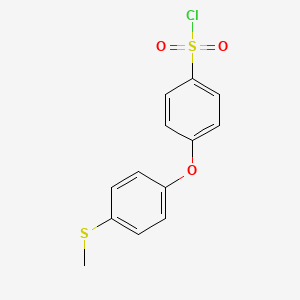4-(4-(Methylthio)phenoxy)benzenesulfonyl chloride