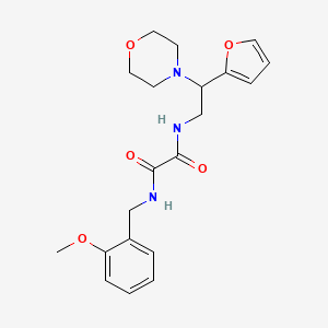 N1-(2-(furan-2-yl)-2-morpholinoethyl)-N2-(2-methoxybenzyl)oxalamide