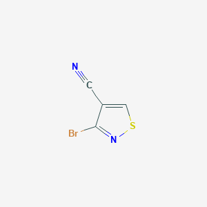 3-Bromoisothiazole-4-carbonitrile