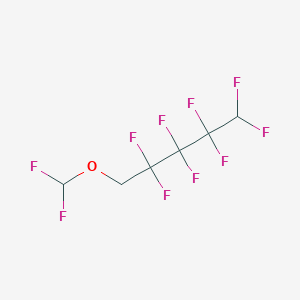 molecular formula C6H4F10O B2709278 2,2,3,3,4,4,5,5-八氟戊基二氟甲基醚 CAS No. 742063-29-2