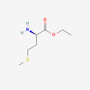 molecular formula C7H15NO2S B2709340 D-methionine ethyl ester CAS No. 107998-44-7; 7512-43-8