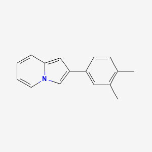 2-(3,4-Dimethylphenyl)indolizine
