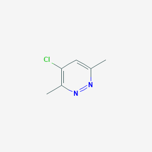 molecular formula C6H7ClN2 B2709378 4-氯-3,6-二甲基吡啶嗪 CAS No. 68206-05-3