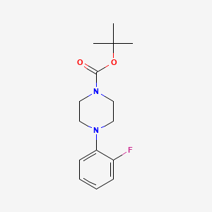 molecular formula C15H21FN2O2 B2709402 Tert-butyl 4-(2-fluorophenyl)piperazine-1-carboxylate CAS No. 1121599-78-7