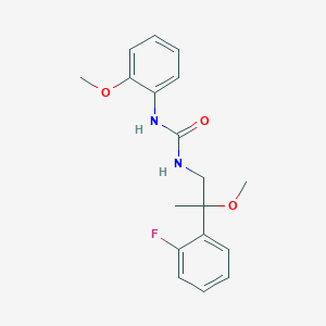1-(2-(2-Fluorophenyl)-2-methoxypropyl)-3-(2-methoxyphenyl)urea
