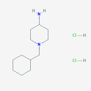 1-(Cyclohexylmethyl)piperidin-4-amine dihydrochloride
