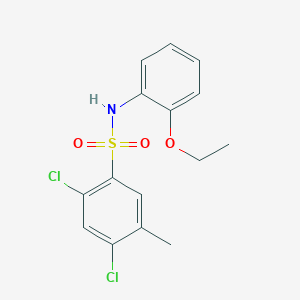 2,4-dichloro-N-(2-ethoxyphenyl)-5-methylbenzenesulfonamide