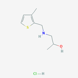 1-[(3-Methyl-thiophen-2-ylmethyl)-amino]-propan-2-OL hydrochloride