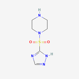 1-(4H-1,2,4-triazole-3-sulfonyl)piperazine