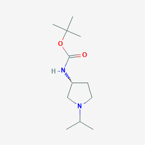 (R)-tert-Butyl 1-isopropylpyrrolidin-3-ylcarbamate