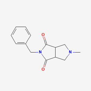 2-Benzyl-5-methyltetrahydropyrrolo[3,4-c]pyrrole-1,3-dione