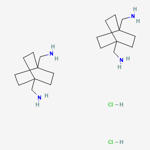 Bicyclo[2.2.2]octane-1,4-diyldimethanamine dihydrochloride