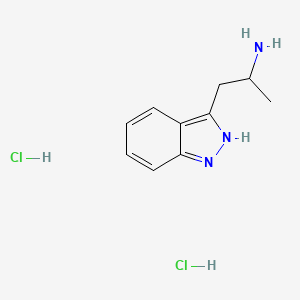 1-(2H-Indazol-3-yl)propan-2-amine;dihydrochloride