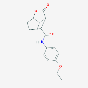 N-(4-ethoxyphenyl)-2-oxohexahydro-2H-3,5-methanocyclopenta[b]furan-7-carboxamide