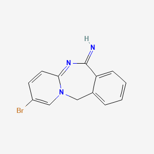 2-bromo-11H-pyrido[1,2-b][2,4]benzodiazepin-6-imine