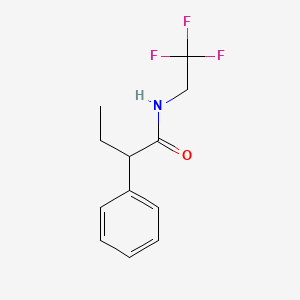 2-Phenyl-N-(2,2,2-trifluoroethyl)butanamide