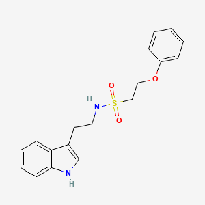 N-(2-(1H-indol-3-yl)ethyl)-2-phenoxyethanesulfonamide