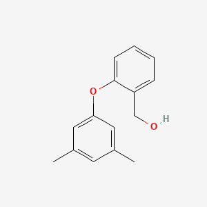 molecular formula C15H16O2 B2710117 [2-(3,5-二甲基苯氧基)苯基]甲醇 CAS No. 478032-34-7