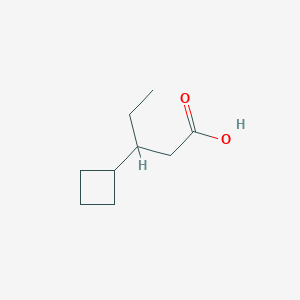 3-Cyclobutylpentanoic acid