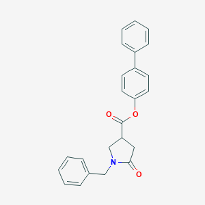 Biphenyl-4-yl 1-benzyl-5-oxopyrrolidine-3-carboxylate