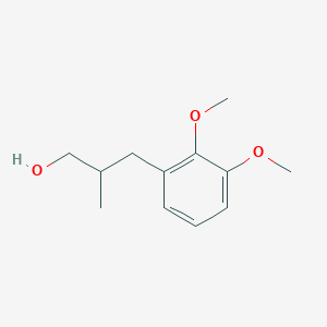 3-(2,3-Dimethoxyphenyl)-2-methylpropan-1-ol