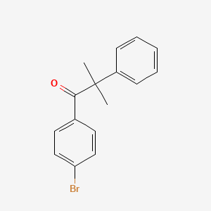 1-(4-Bromophenyl)-2-methyl-2-phenylpropan-1-one